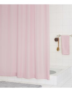 Штора для ванных комнат Madison розовый 180x200 Ridder