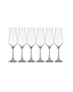 Набор бокалов для шампанского TULIPA 6шт 170мл Crystalex