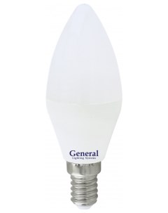 Лампа LED 10W E14 2700 свеча General