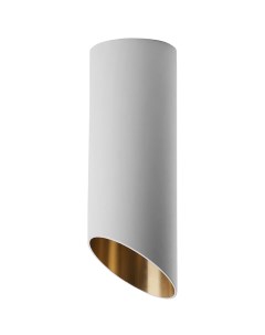 Светильник накладной Barrel tilt ML181 GU10 Белый золото Feron