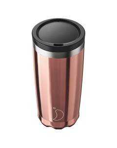 Термокружка coffee cup 500 мл chome rose gold Chilly's bottles