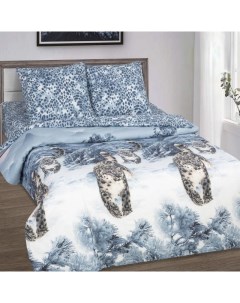 Комплект постельного белья 223879 Снежный барс JoyArty Арт-дизайн