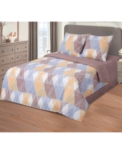 Комплект постельного белья Премиум с простыней на резинке Марсель арт 533 семейный Арт-дизайн