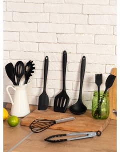 HC010SIL01 Набор кухонных принадлежностей Черный Simple pleasures