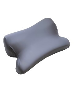 Наволочка на бьюти подушку от морщин сна высота 10 см цвет серый Skydreams