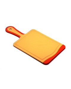 Разделочная доска Flutto 35x18 оранжевый Microban