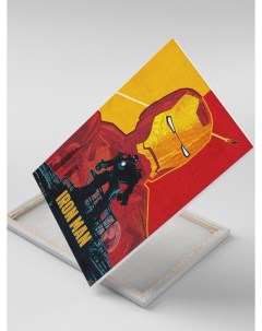 Картина на холсте Iron Man Железный человек Мстители 30х40 Сувенирshop