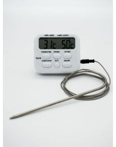 Кухонный цифровой термометр с щупом Rewell