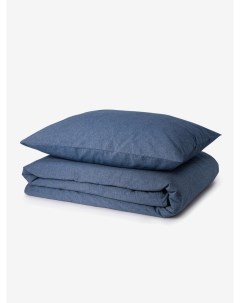 Комплект постельного белья HYGGE VINCENT размер евро цвет темно синий Comfort