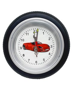 Часы колесо Феррари большие диаметр 35 см Art&craft