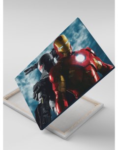 Картина на холсте Iron Man Железный человек 30x40 Сувенирshop