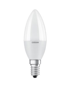 Лампа LED Value E14 свеча B C37 10Вт 800 лм 3000К LV CLB 75 10SW 830 220 240V FR E Osram