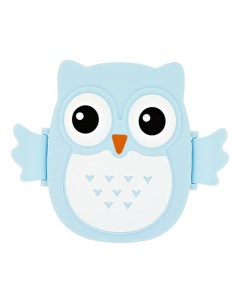 Ланч бокс Owl 16 см голубой Fun