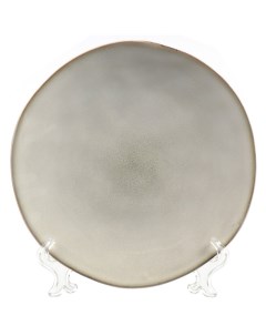 Тарелка обеденная керамика 22 см круглая Идель ST2240 Daniks