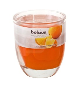 Ароматическая свеча цитрус имбирь в стакане Bolsius