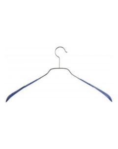 Вешалка плечики для одежды металлическая синяя Nobrand