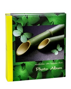 Фотоальбом Флора и фауна обложка зелёного цвета 100 магнитных страниц 23х28 см Big dog