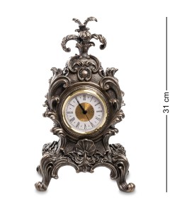Часы в стиле барокко Королевский цветок WS 614 Veronese