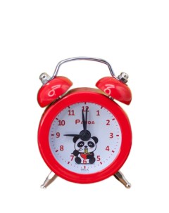 Часы будильник Mini panda red Ilikegift