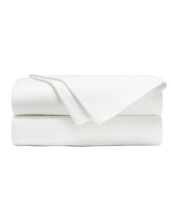Простынь сатин гладь белый размером 180х250 5 штук Hotel текстиль