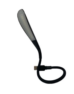 USB лампа с 14 светодиодами и сенсорным переключателем LED USB LIGHT T 002 черная Nobrand
