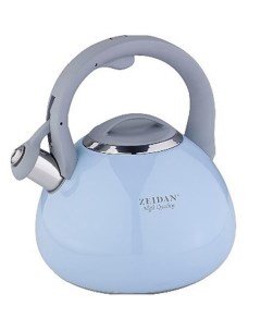 Чайник для плиты Z 4250 01 со свистком 3 л нержавеющая сталь Zeidan