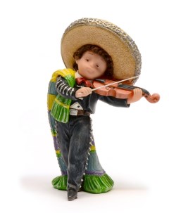 Статуэтка 746858 Mariachi violinista Скрипка Марьячи Nadal