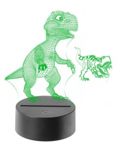3D ночник детский для сна светильник настольный e Nuit Динозавры Bonn
