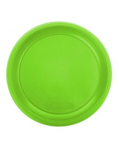 Тарелки одноразовые зеленые 165 мм 20 шт Actuel