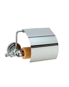 Держатель для туалетной бумаги Brillante 10430 хром с крышкой Boheme