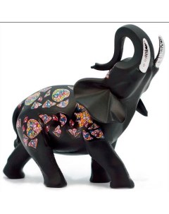 Статуэтка 763210 Слон Черный с декором Nadal