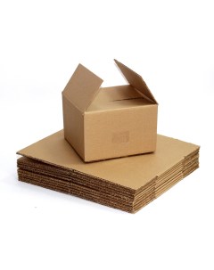 Коробка картонная для отправлений размер 200x190x130мм 15 штук Новый свет