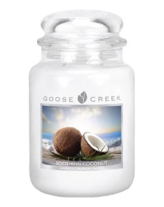 Ароматическая свеча Soothing Coconut Успокаивающий кокос 680г Goose creek