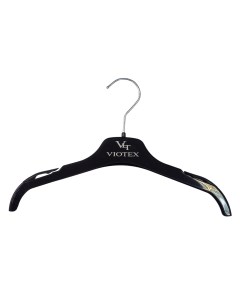 Вешалка для блузок с логотипом БЛ 30 30 см черная 5 шт Valexa