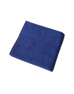 Махровое гладкокрашеное полотенце 50x90 см 380 г м2 Ярко синий Ивановотекстиль