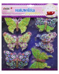 Наклейки декоративные Бабочки для украшения помещений 31 х 39 см Arte nuevo