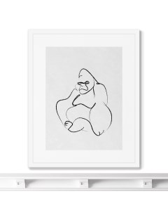 Репродукция картины в раме Gorilla Размер картины 42х52см Картины в квартиру