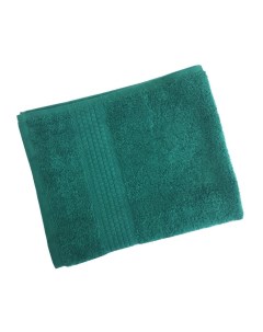 Махровое гладкокрашеное полотенце 50x90 см 460 г м2 Темно зеленый Ивановотекстиль