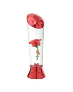 Лава лампа Роза LED от батареек USB красный Risalux