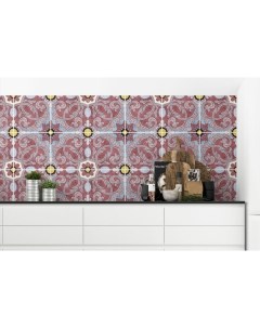 Наклейка на плитку кухонного фартука Плитка Голландия 40 шт 15х15 см Paintingstock