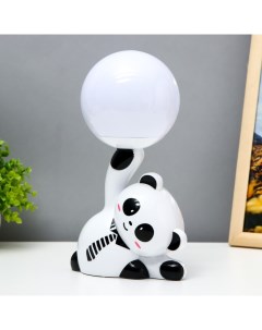 Настольная лампа Панда LED 3Вт 3000К белый Risalux