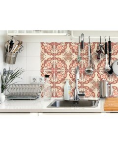 Наклейка на кухонный фартук Плитка с узором Голландия 24 шт 10х10 см Paintingstock