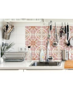 Наклейка на плитку кухонного фартука Плитка Голландия 24 шт 15х15 см Paintingstock