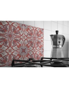 Наклейка на кухонный фартук Плитка с узором Голландия 24 шт 15х15 см Paintingstock