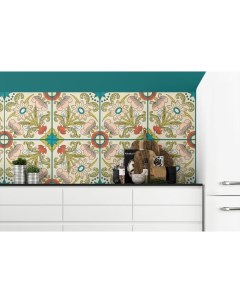 Наклейка на плитку кухонного фартука Плитка Голландия 40 шт 10х10 см Paintingstock