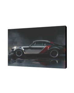 Картина на холсте на стену Porsche 30х40 см Сити бланк