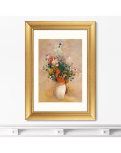 Репродукция картины в раме Vase of Flowers 1906г Размер картины 50 5х70 5см Картины в квартиру