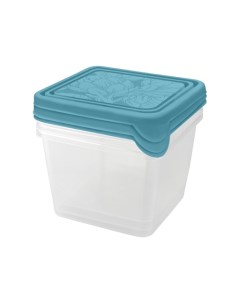 Набор контейнеров для продуктов HELSINKI Artichoke 3 шт 0 75 л квадратные голубой океан Plast team