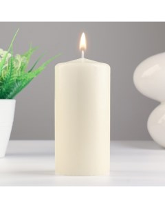 Свеча цилиндр ароматическая 6х12 5 см 35 ч ваниль Омский свечной