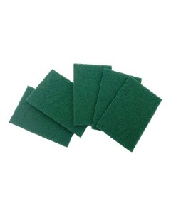 Салфетки для уборки ПВХ зеленые 16 x 11 см 5 шт Paul masquin